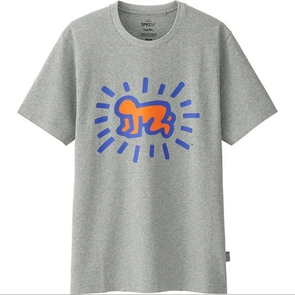 RARE KEITH HARING x UNIQLO 'Radiant Baby' SPRZ NY Art T-Shirt, XS, NWT​ - Picture 1 of 8